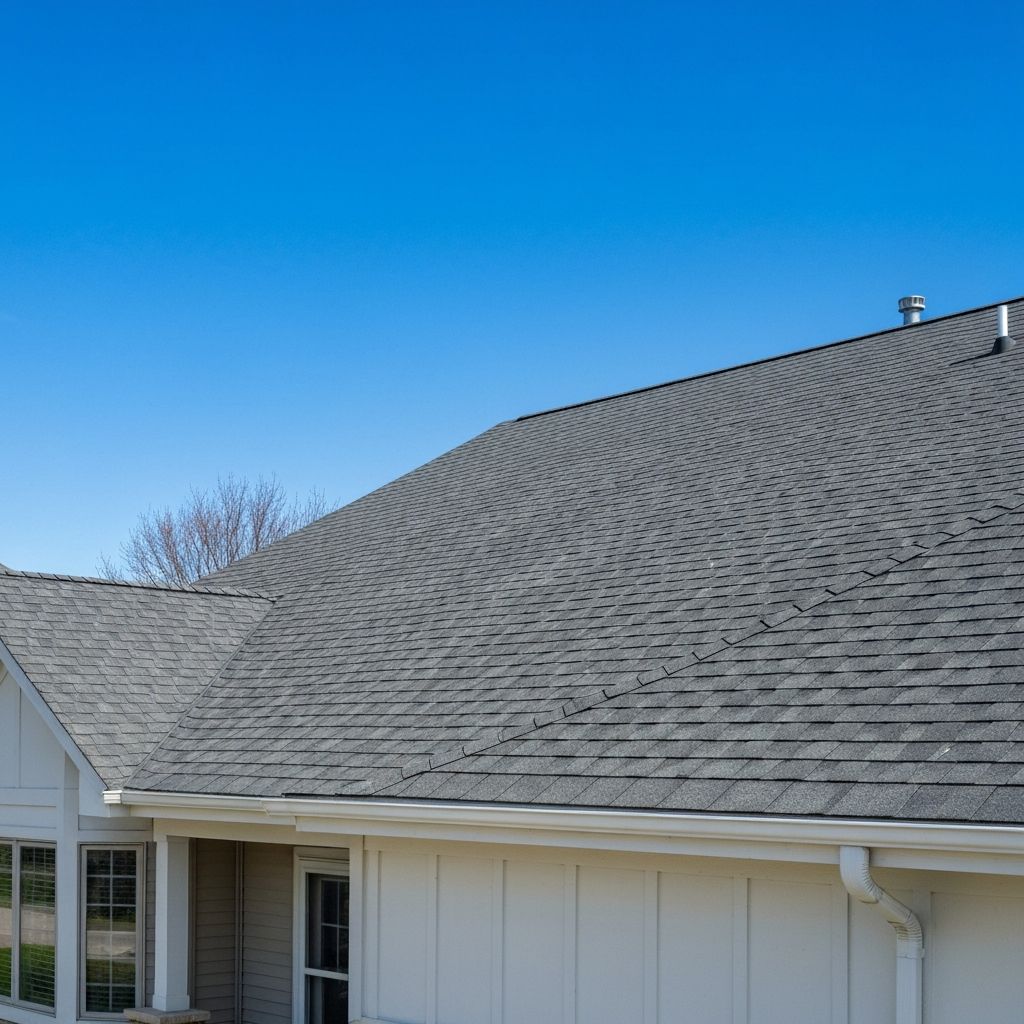 Roofing installation on a residential home in Missouri